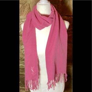 Yves Saint Laurent Wool Scarf
